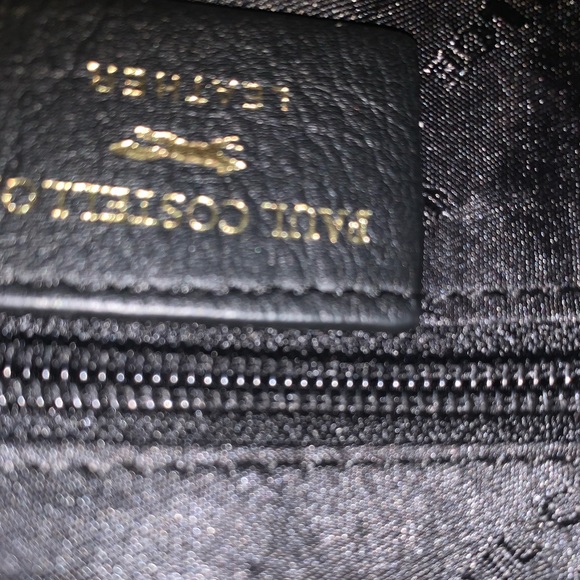 Paul Costelloe Leopard/Leather Handbag Purse With Gold Chain Strap PC6938A - Picture 4 of 11